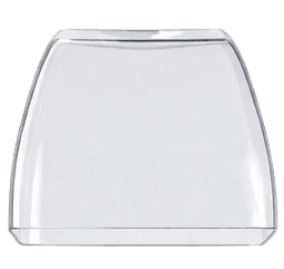 Keycap shell — transparent resin housing