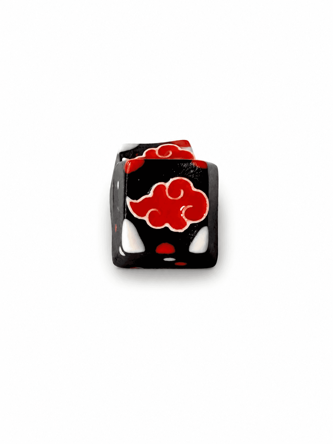 KeySync Crimson Cloud Galaxy - Anime Resin Artisan Keycap, Cherry MX 9