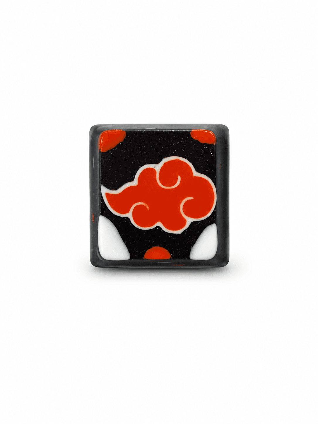KeySync Crimson Cloud Galaxy - Anime Resin Artisan Keycap, Cherry MX